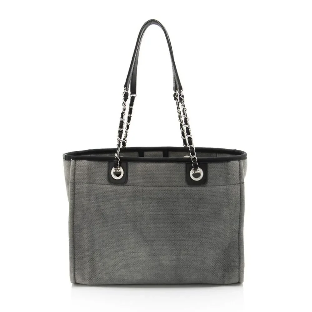 Chanel Denim Deauville Small Tote